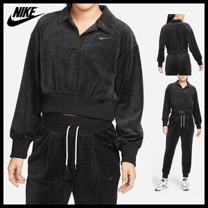 Nike Velour Polo Tracksuit